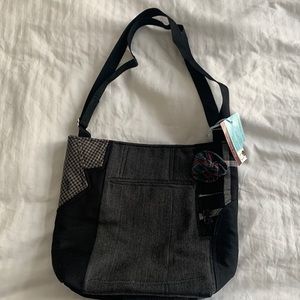 Handmade crossbody bag - Sussex style